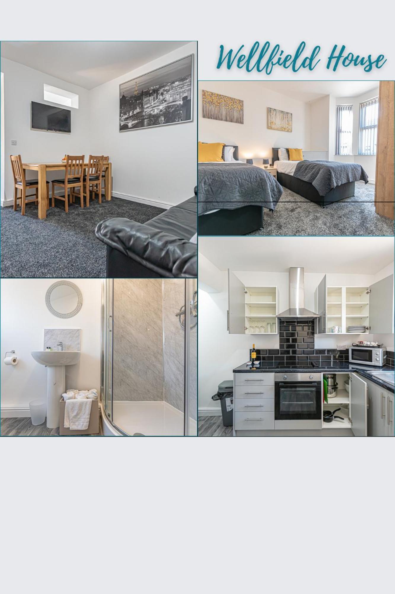 Wellfield Serviced Accommodation Warrington Exterior photo